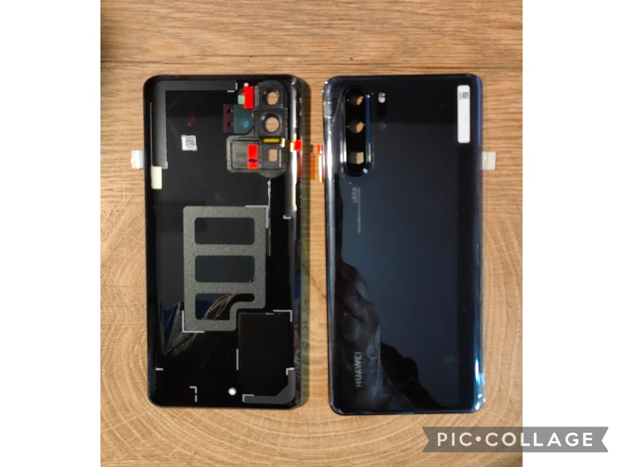 درب پشت هوآوی Huawei P30 Pro کامل با فریم لنز 100% اورجینال شرکتی مشکی