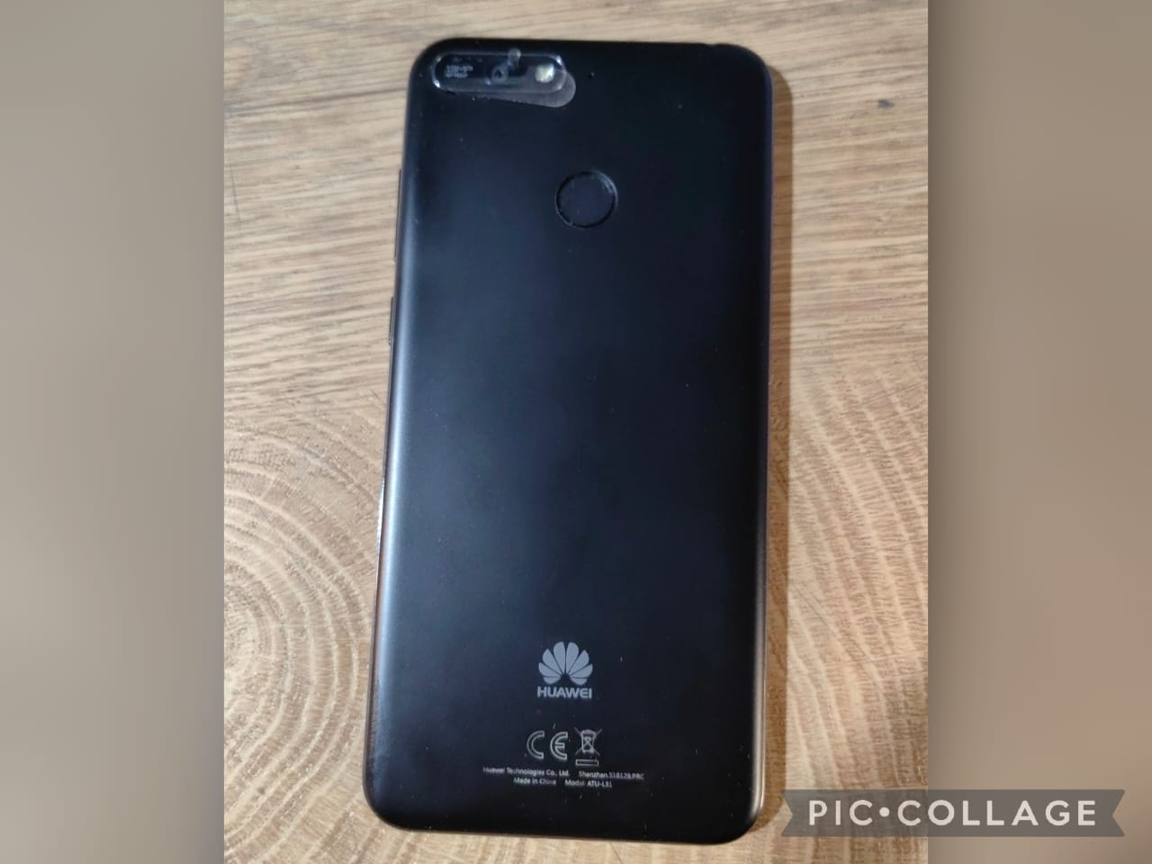 گوشی هواوی مدل  HUAWEI Y6 2018 رام 2 حافظه 16 در حد نو مشکی بدون کارتن وضعیت سفید ریجستری با شارژر