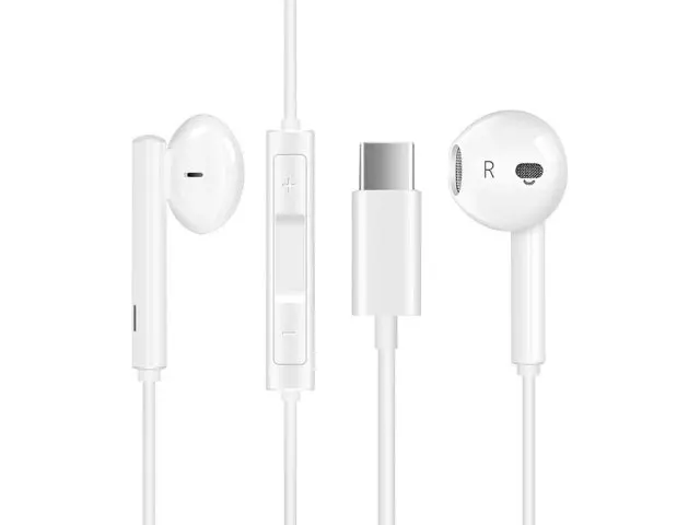 هندزفری سیمی اصلی شرکتی تایپ سی هواوی Huawei LC 0296 Type-C Headphones