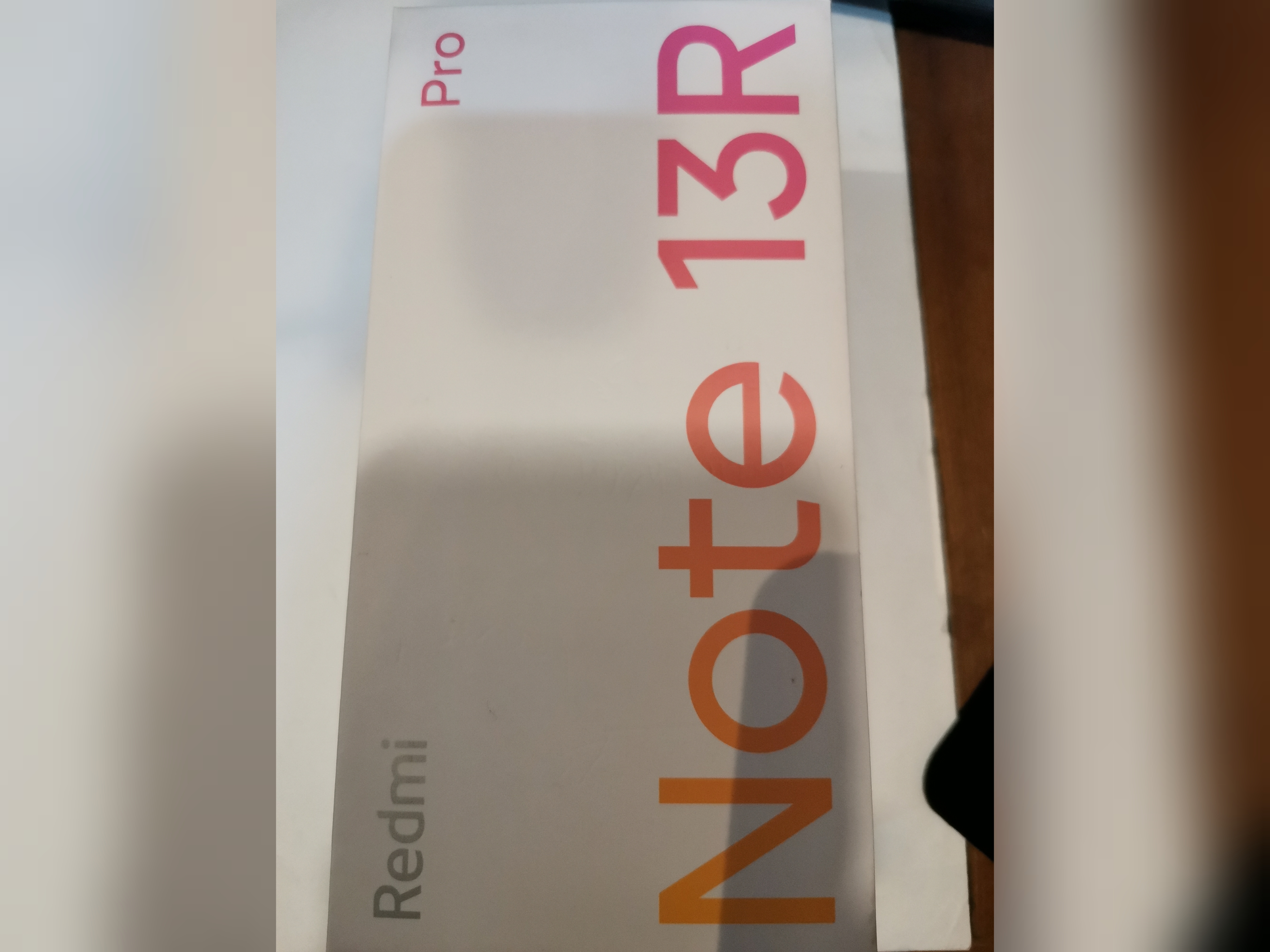جعبه با سریال و کد ماکیت گوشی شیائومی Xiaomi Redmi Note 13R اصلی