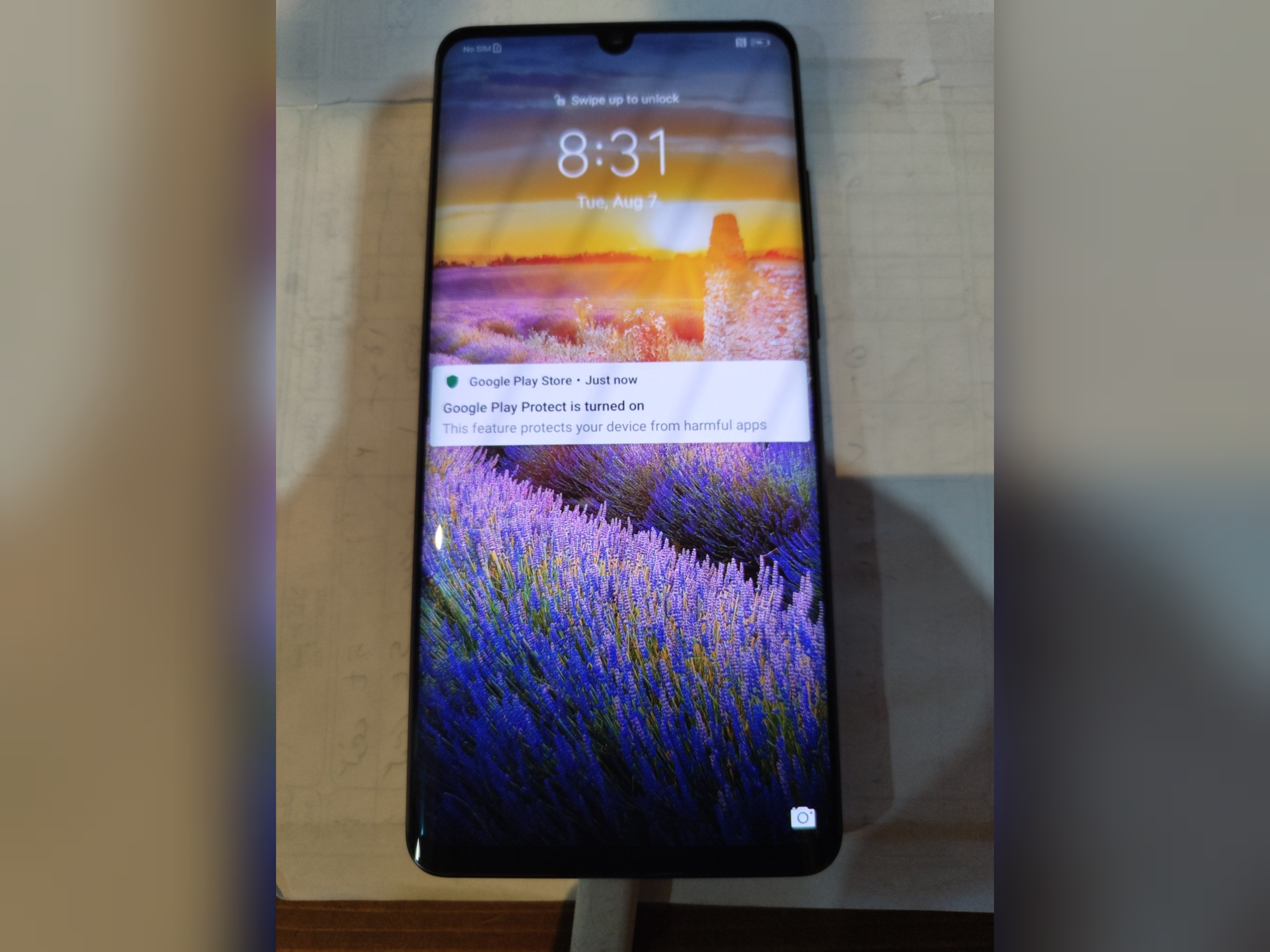 تاچ و ال سی دی هواوی P30 پرو/LCD  HUAWEI  P30 PRO کامل با فریم و دکمه ها کامل بدون باطری طبق عکس ال سی دی کامل سالم تاچ کامل کار نمیکند فریم مشکی