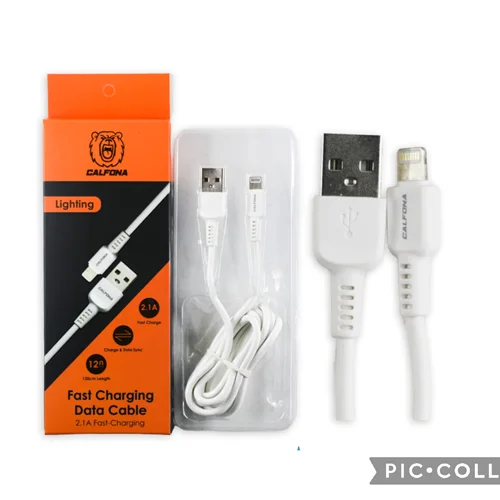 کابل شارژر فست لایتنینگ کالفونا CALFONA IPHONE DATA CABLE