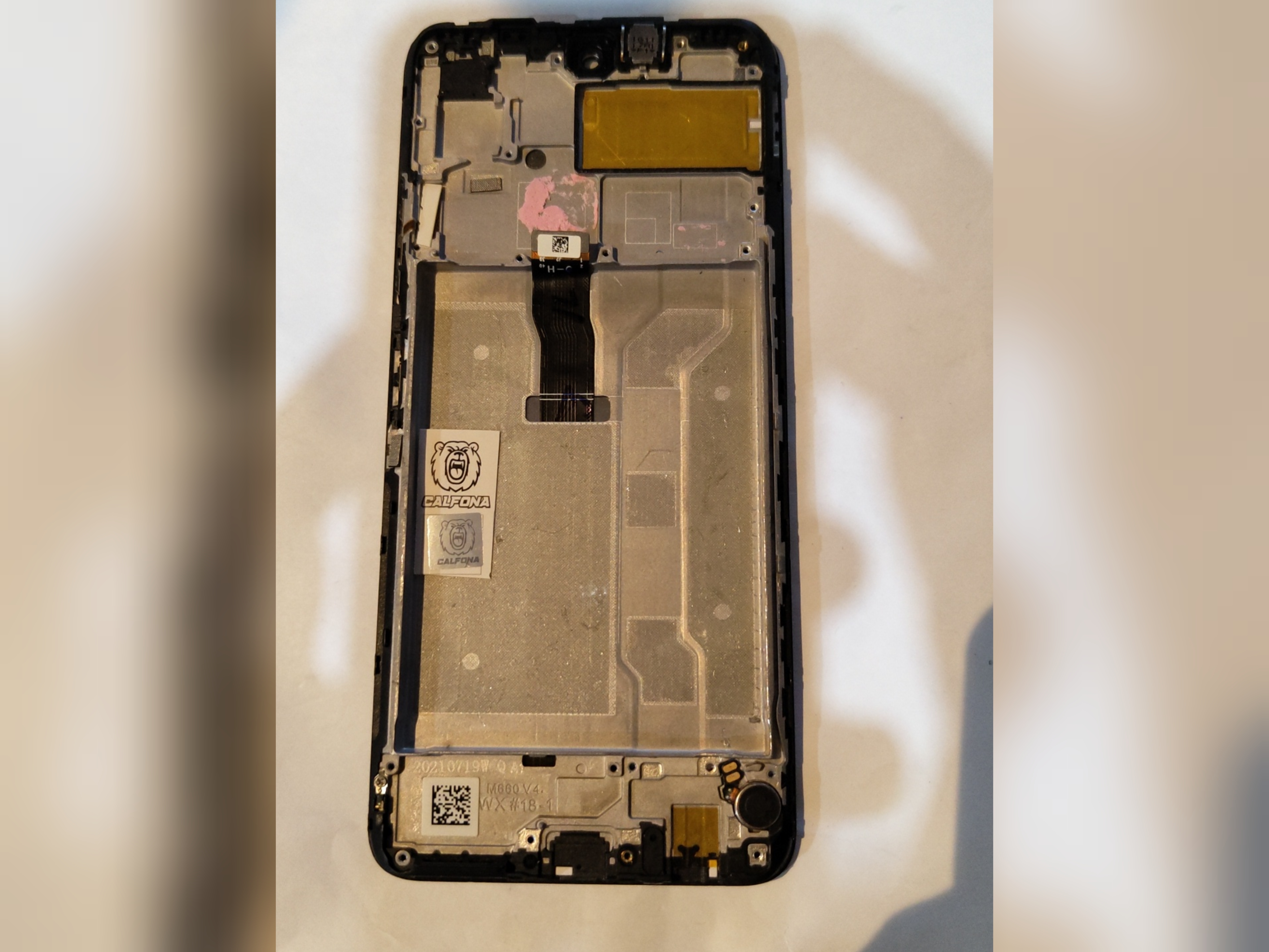 شاسی فریم ال سی دی هوآوی HUAWEI Y7a  اصلی روکاری