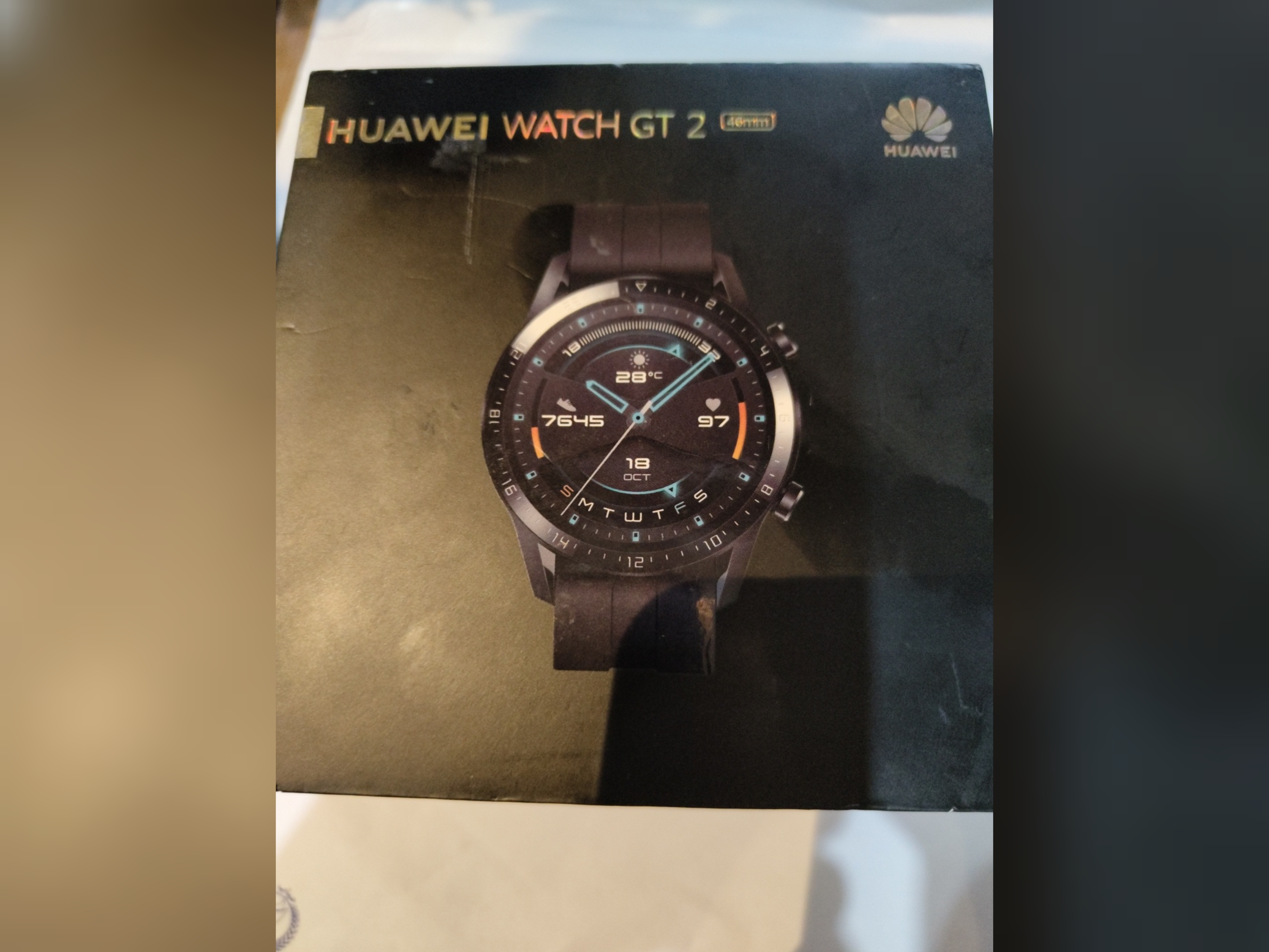 ساعت هوشمند هواوی مدل HUAWEI WATCH GT2 LTN-B19 46MM بند لاستیکی دست دوم در حد نو کم کارکرد مربوط به نمایندگی