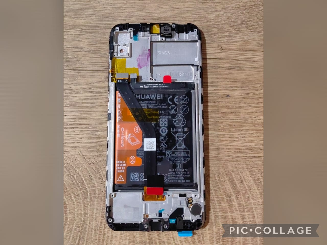 تاچ و ال سی دی هوآوی Huawei Y6s Touch & LCD +فریم+ باطری 100% اصلی شرکتی هواوی