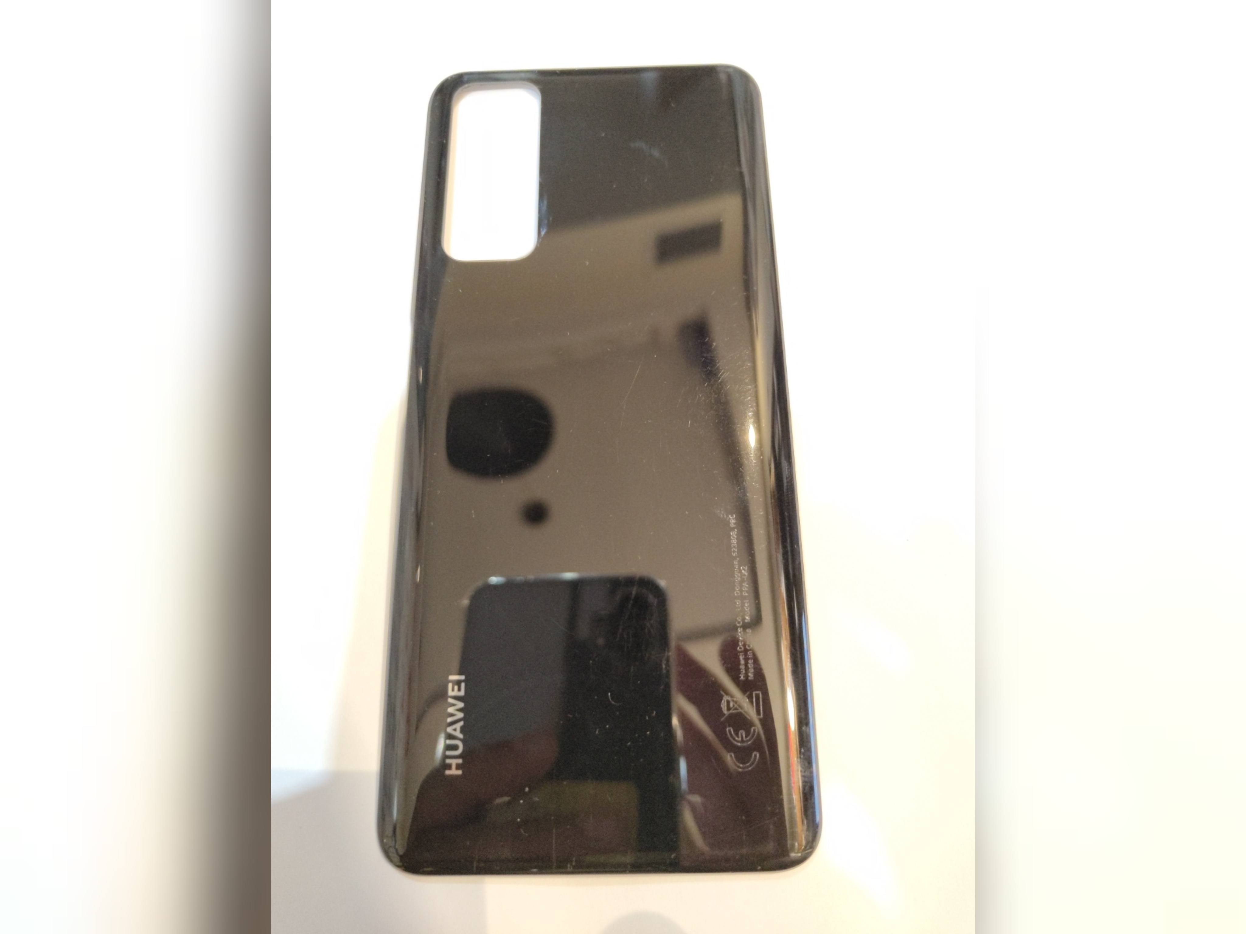 درب پشت مشکی هوآوی HUAWEI Y7a  اصلی روکاری
