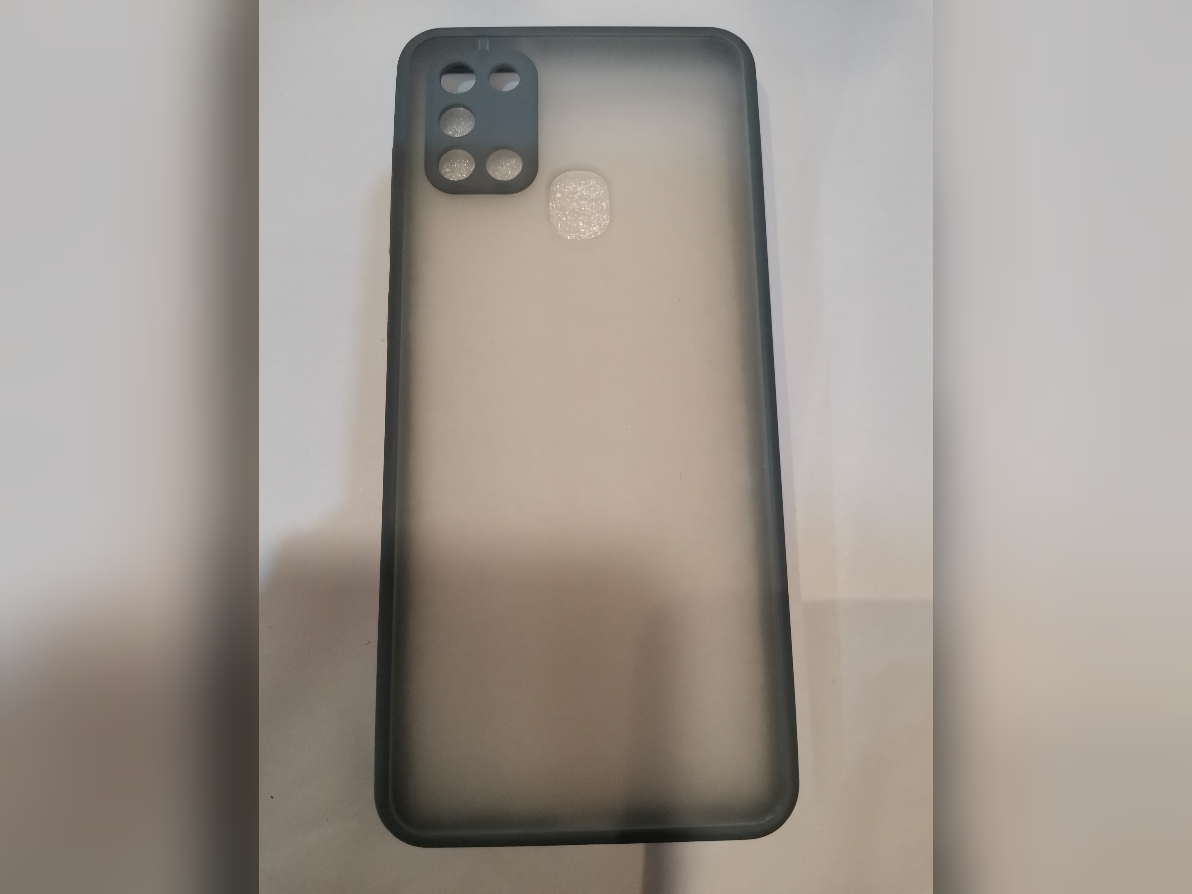 قاب محافظ رنگی سامسونگ   Samsung  A21s خاکستری