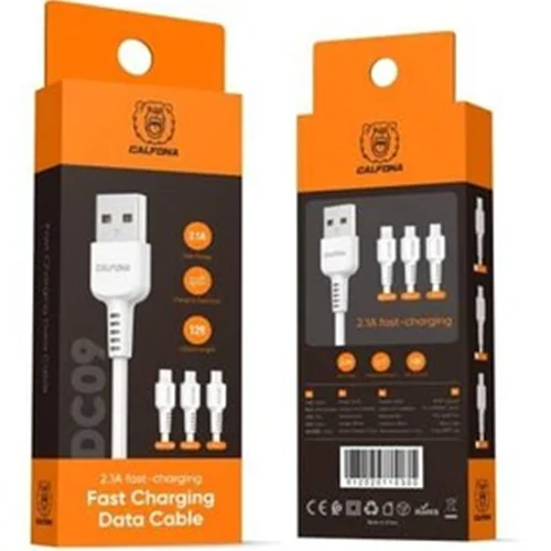 کابل شارژ میکرو کالفونا مناسب برای گوشی های اندروید MICRO CABLE CALFONA