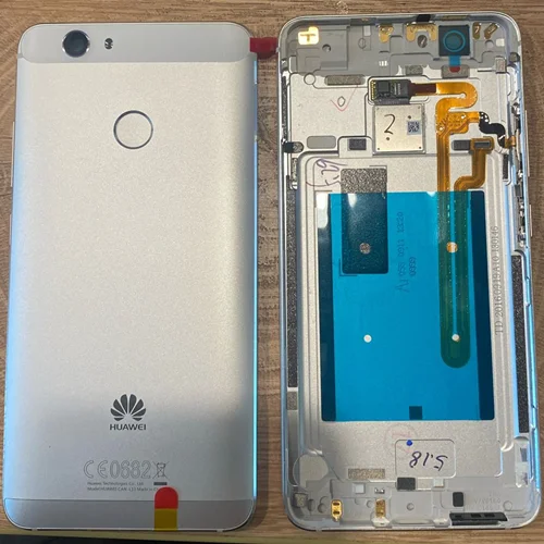 درب پشت-قاب هواوی BACK DOOR HUAWEI NOVA-CAN-L11 GOLD+FINGER ORG 100%