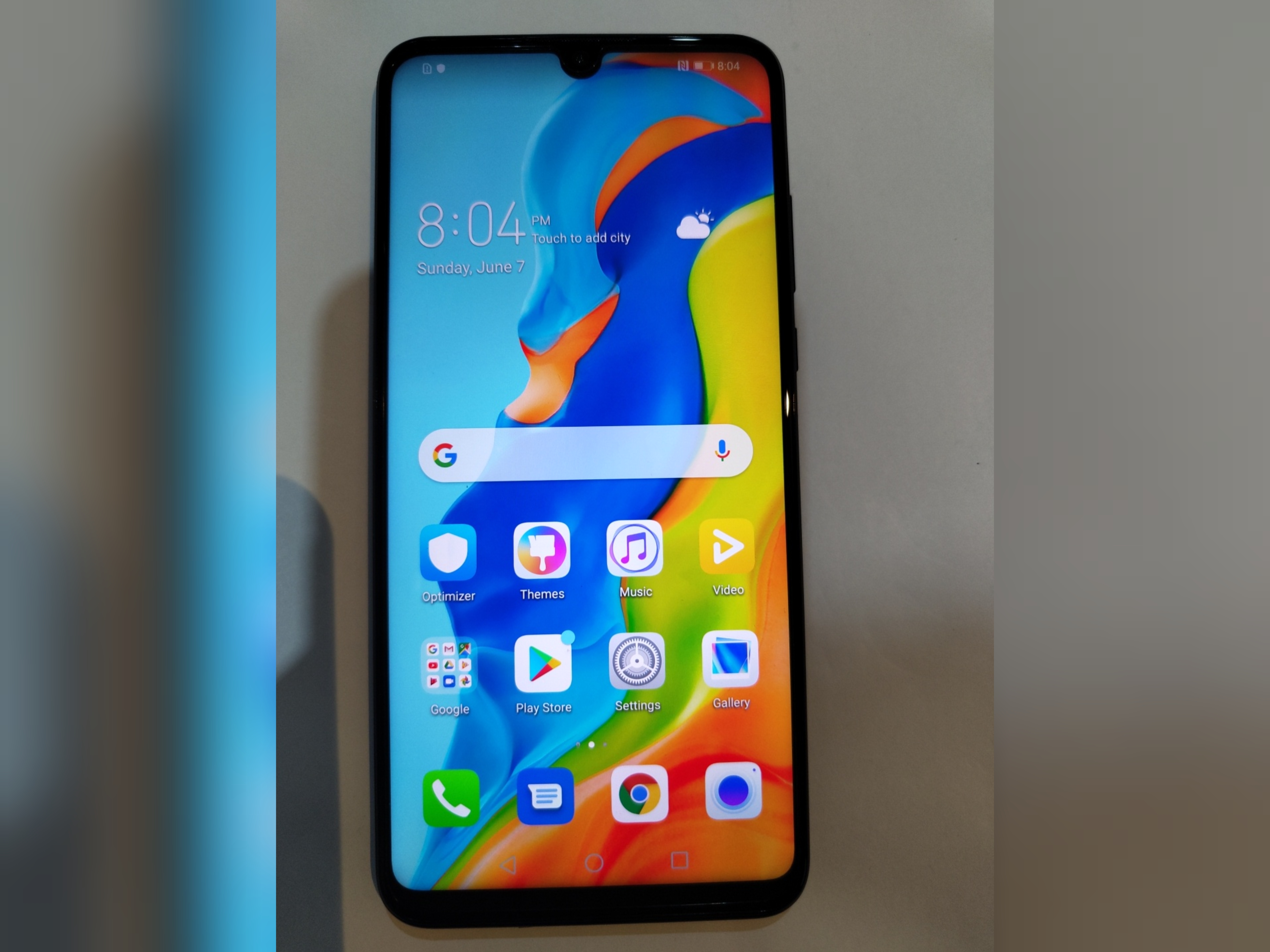 گوشی هواوی HUAWEI P30 LITE  RAM4/128 گوشی مشابه اکبند هنوز استفاده نشده با کارتن تازه ریجستر شده با کد مالکیت- با وسایل اصلی-رنگ مشکی