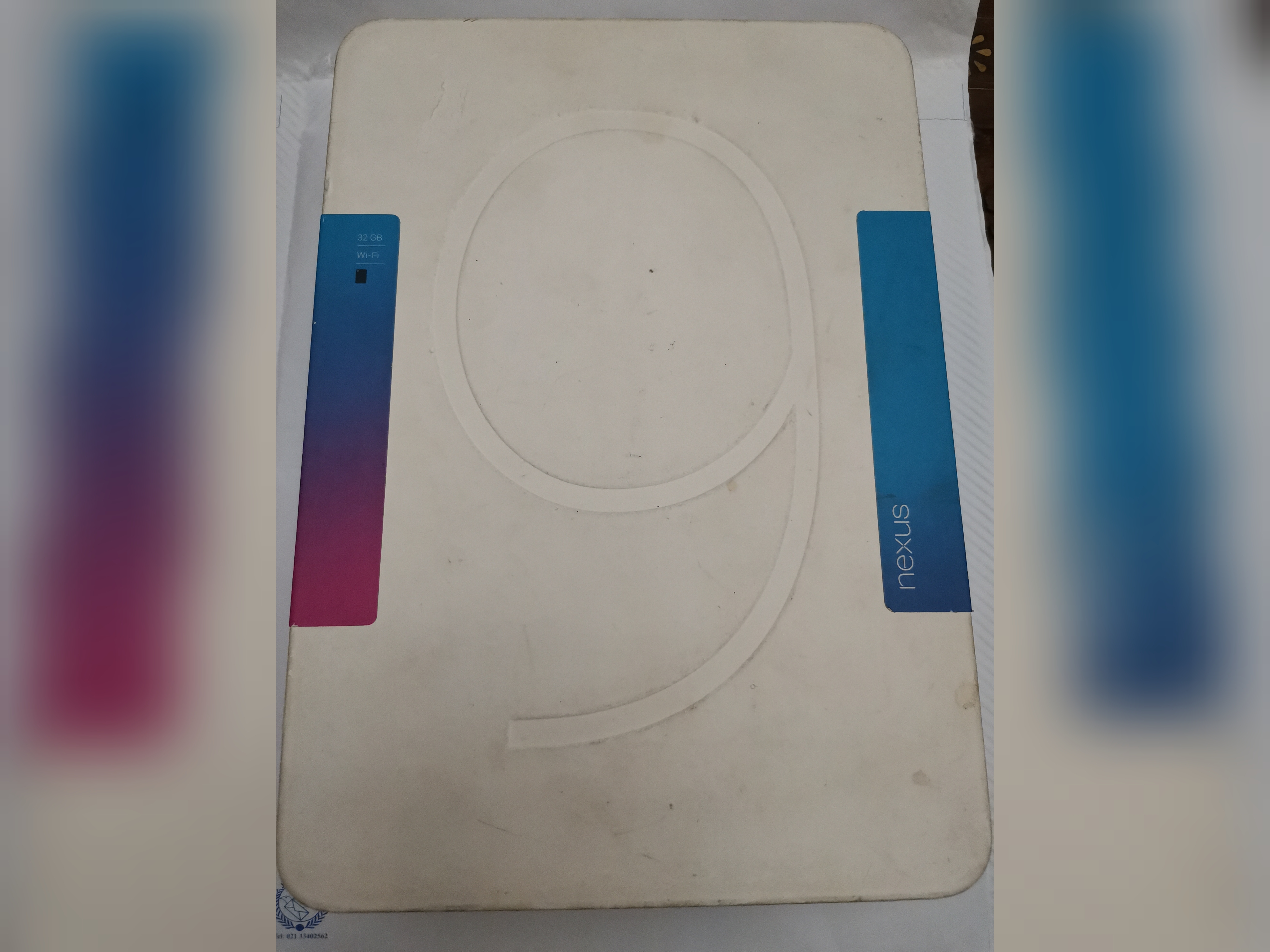 جعبه تبلت مدل HTC nexus 9 اصلی روکاری 32 گیگ wifi