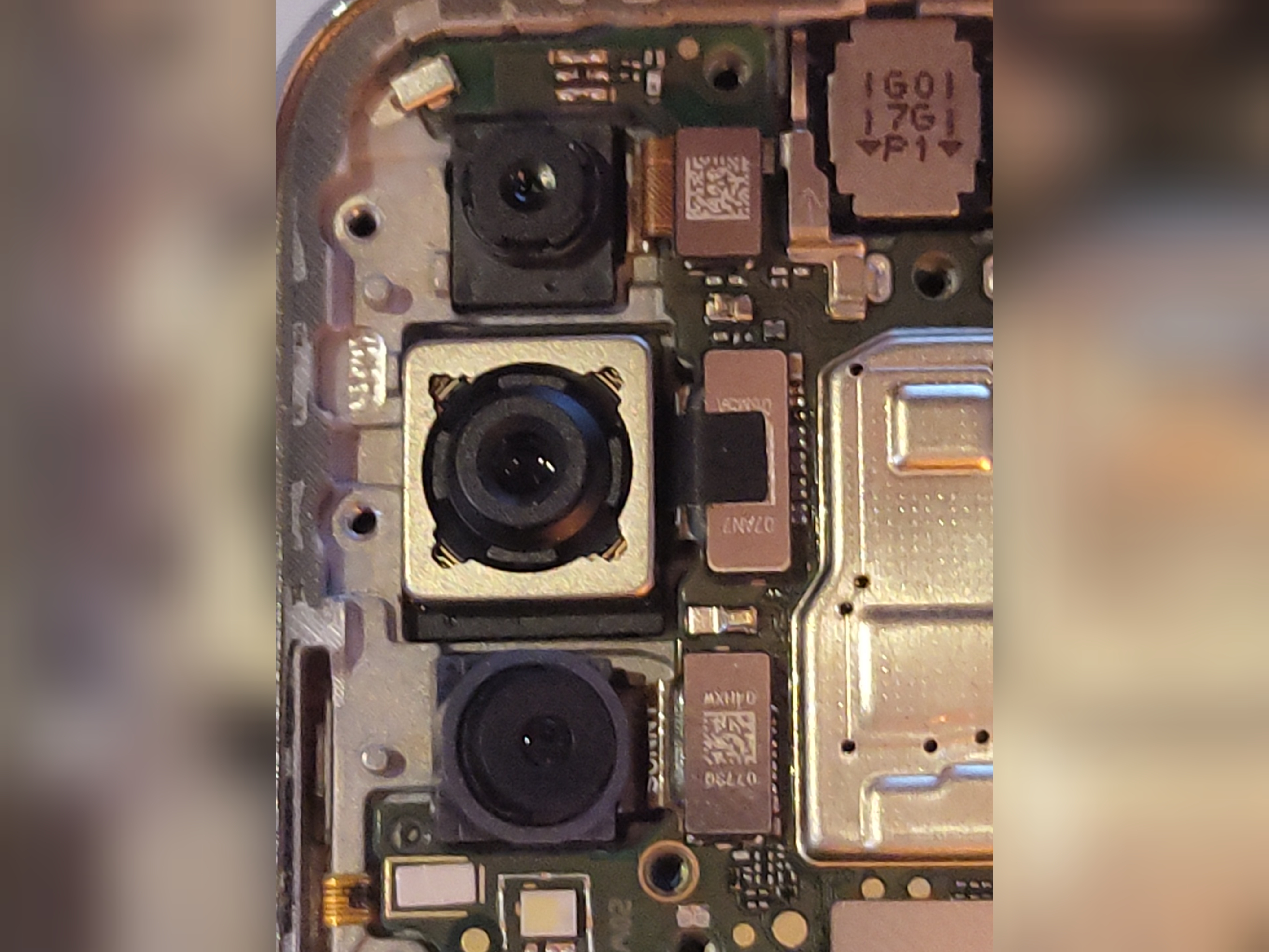دوربین پشت گوشی Huawei Y8p ست کامل سه تایی