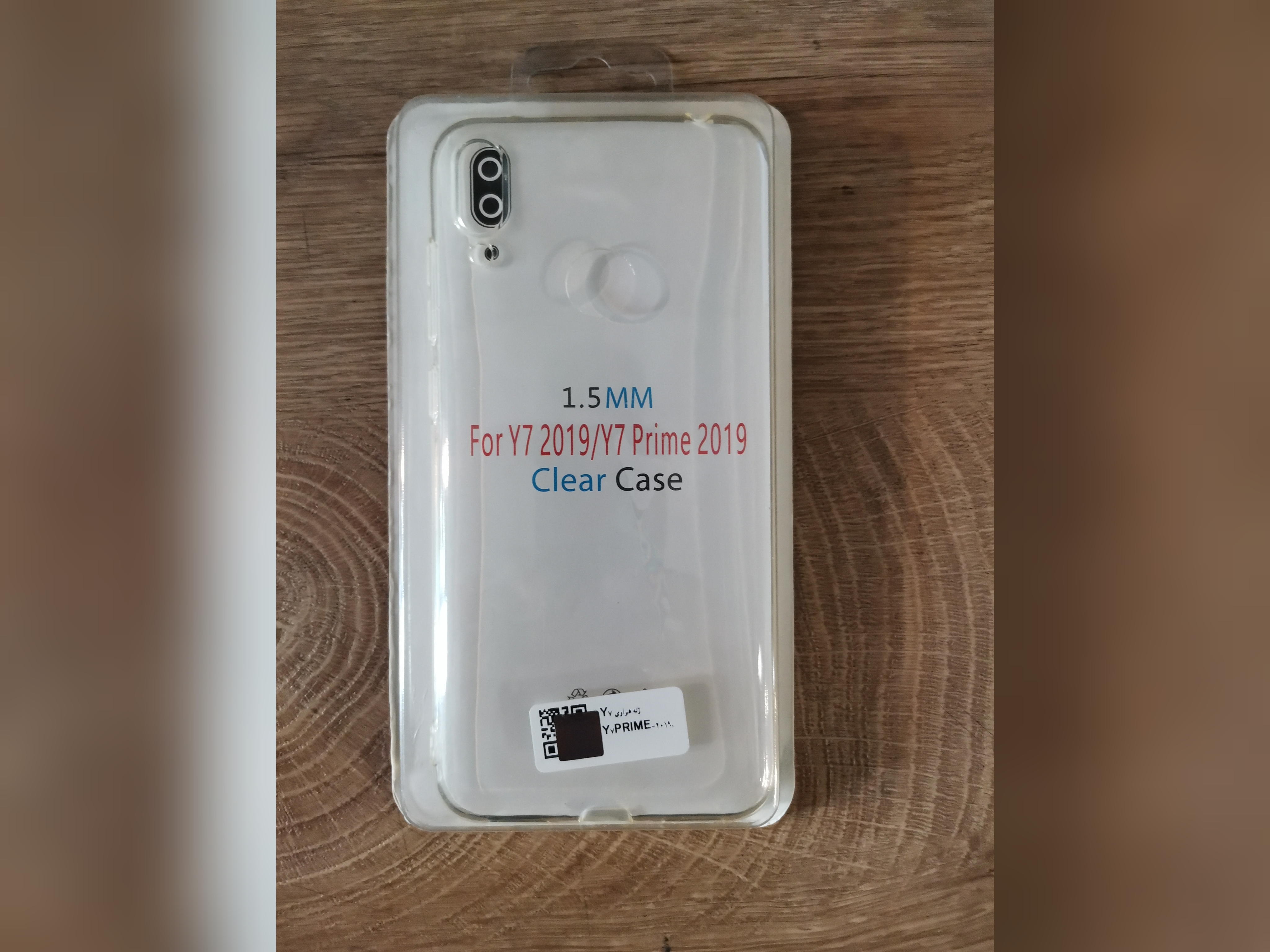 قاب کاور ژله ای بی رنگ هواوی مدل  Huawei Y7 PRIME 2019