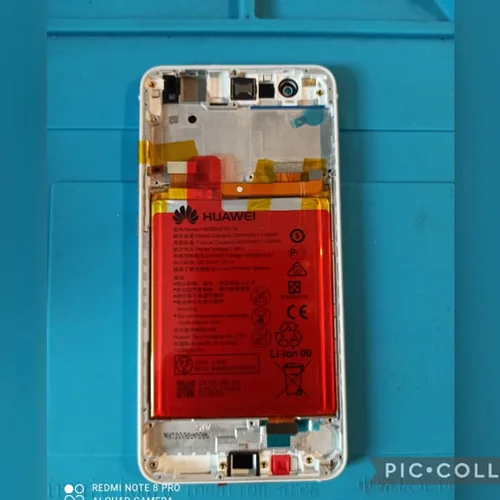 تاچ و ال سی دی هوآوی Huawei P10 Lite Touch & LCD فول با باطری سفید ابی