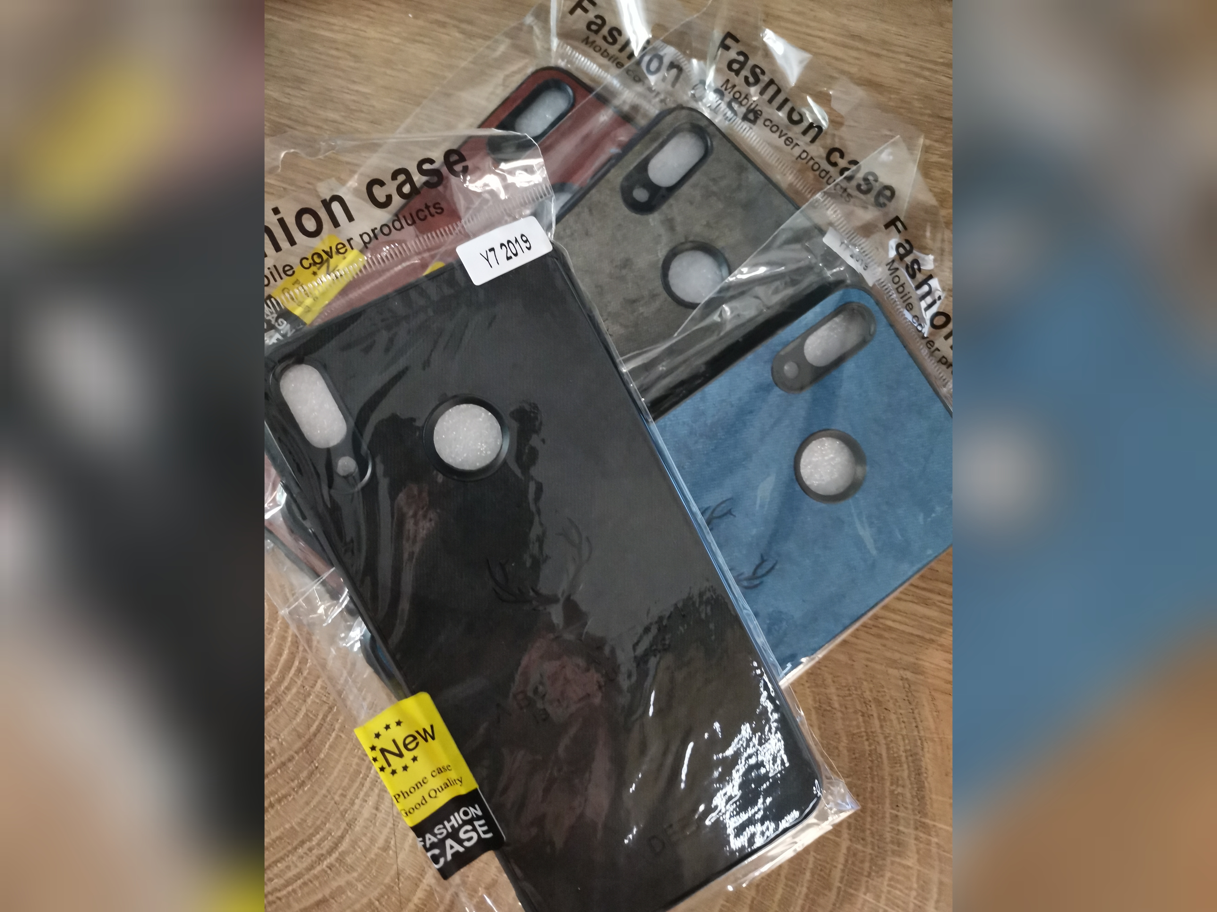 قاب طرح پارچه گوزنی Huawei Y7 Prime (2019)