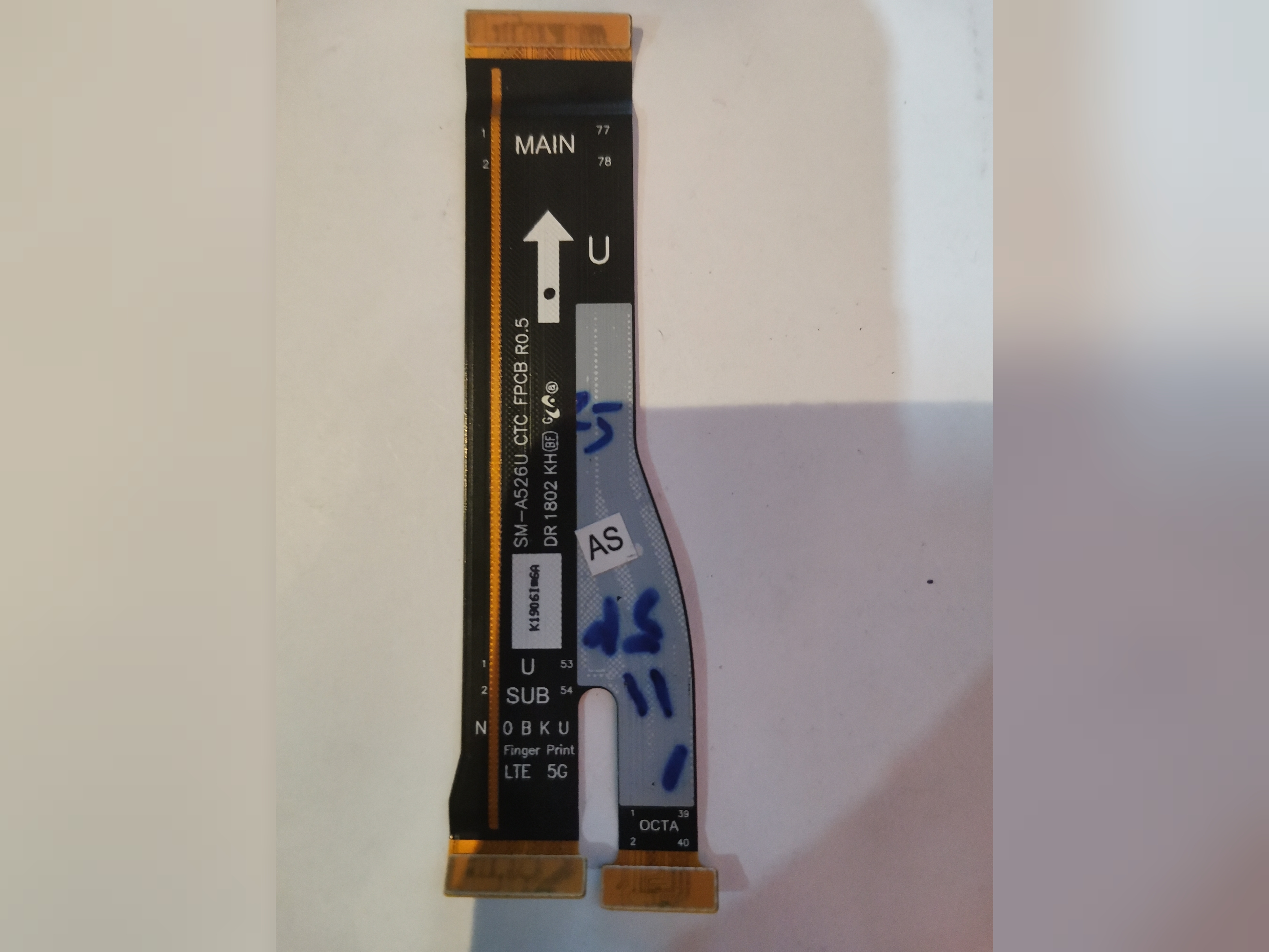 فلت مین سامسونگ Samsung A52 / A52s روکاری اصلی