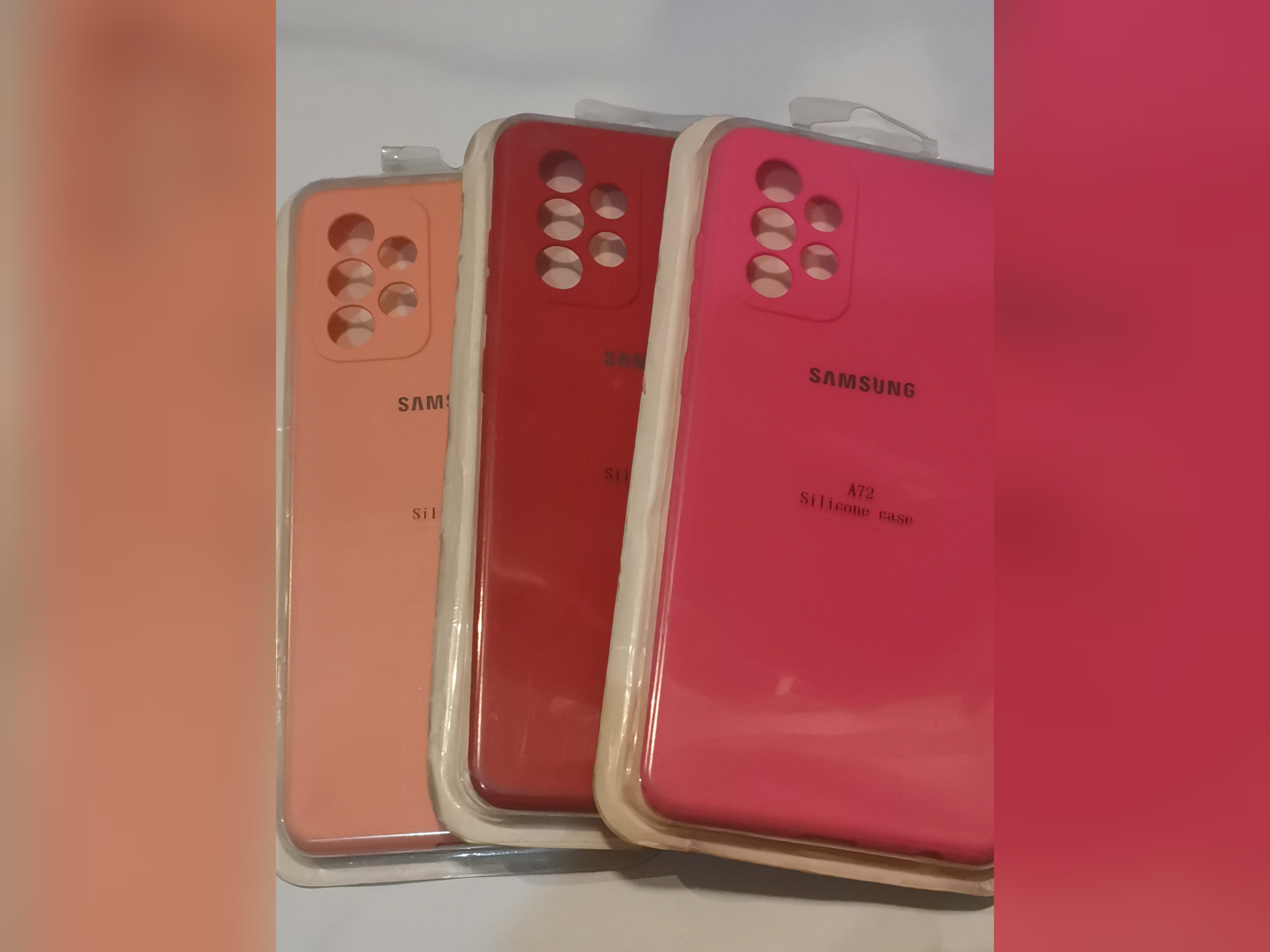 قاب محافظ سیلیکونی سامسونگ Silicone Case For Samsung Galaxy A72